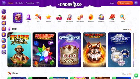 Cadabrus Casino Is the Best Place With Games of Chance on .